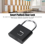 Fingerprint Padlock – Smart Biometric Keyless Lock for Gym, Travel & Home Security