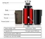 Multifunction Juicer Machine – High-Power Juice Extractor for Fruits & Vegetables