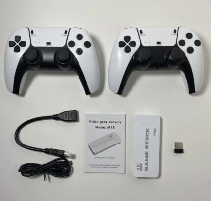 Retro TV Game Console | 4K HD Output | Dual Player Wireless Gaming