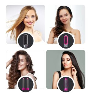 5 in 1 Hair Dryer Brush – Hot Air Styler, Volumizer, Curler & Straightener | Charm Trendify